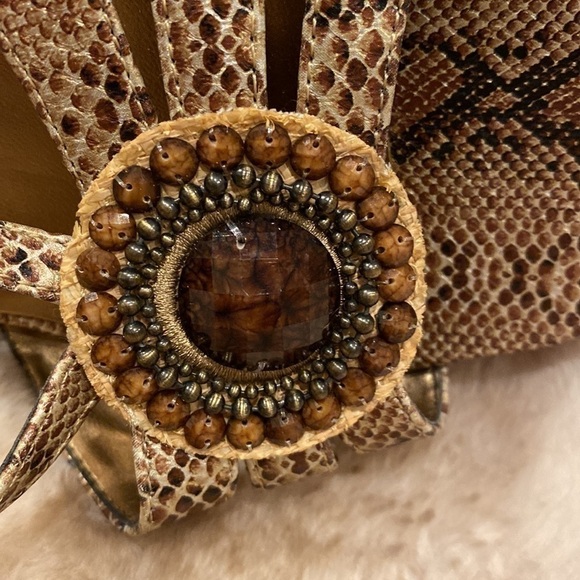 Anne Klein wedge with Copper and Brown NWOT size 9 - Picture 5 of 9